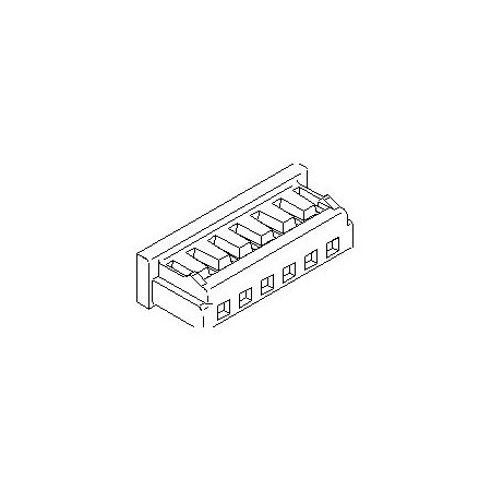 Molex Headers & Wire Housings 2Mm W-T-B Hsg 10P Single Row 510901000